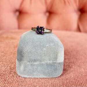 Quintessence Jewelry 925 Sterling Mystic Topaz Ring Size (7) | India